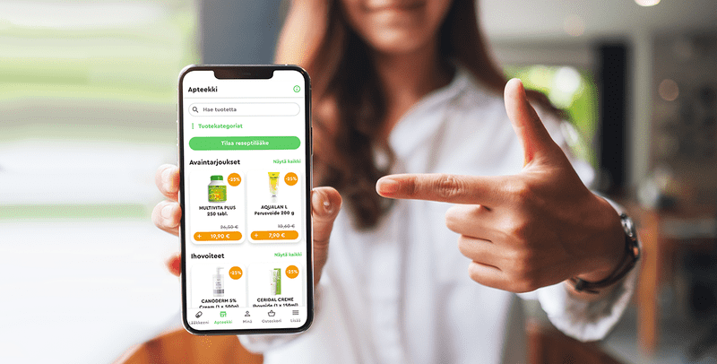 Verkkoapteekki palvelee etänä