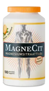 MagneCit Magnesiumsitraatti+B6-vitamiini